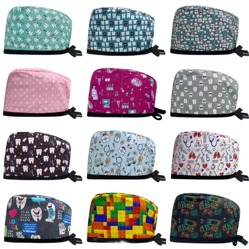Medical Lab Science - New Soft Cap Cotton Adjustable Cartoon