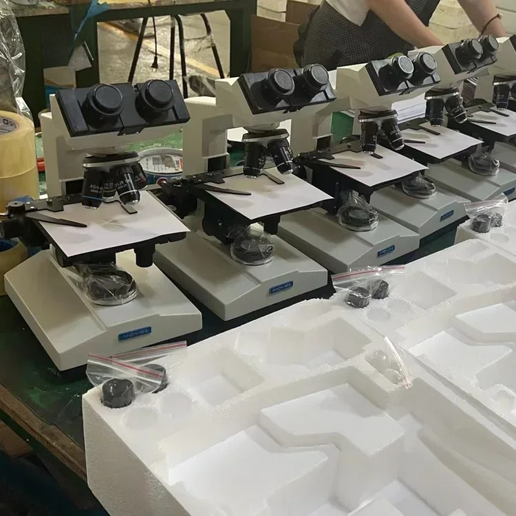 Medical Lab Observer - XSZ-107BN 40X-1600X Magnification Biological Binocular Microscope
