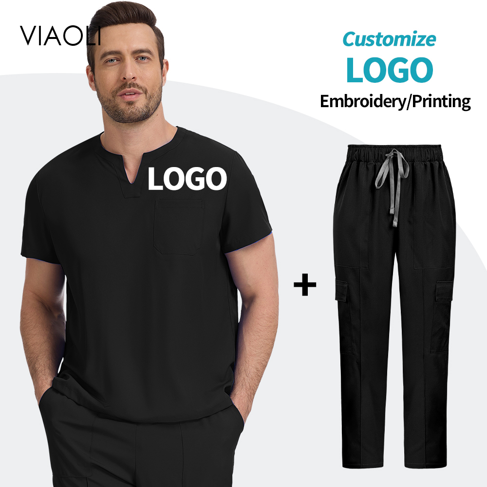 Top+pant Medical Uniform Hospi - Medical Lab Logo recension och pris