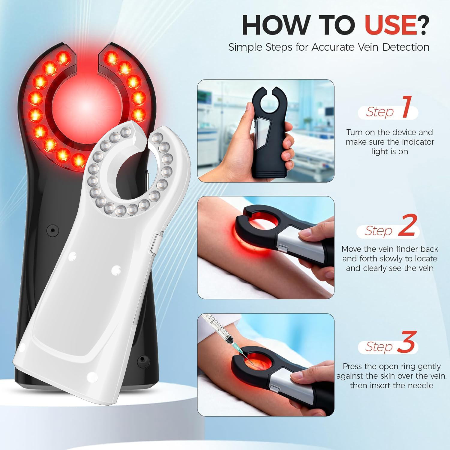 Wireless Vein Finder - Portabl - Medical Lab Science recension och pris