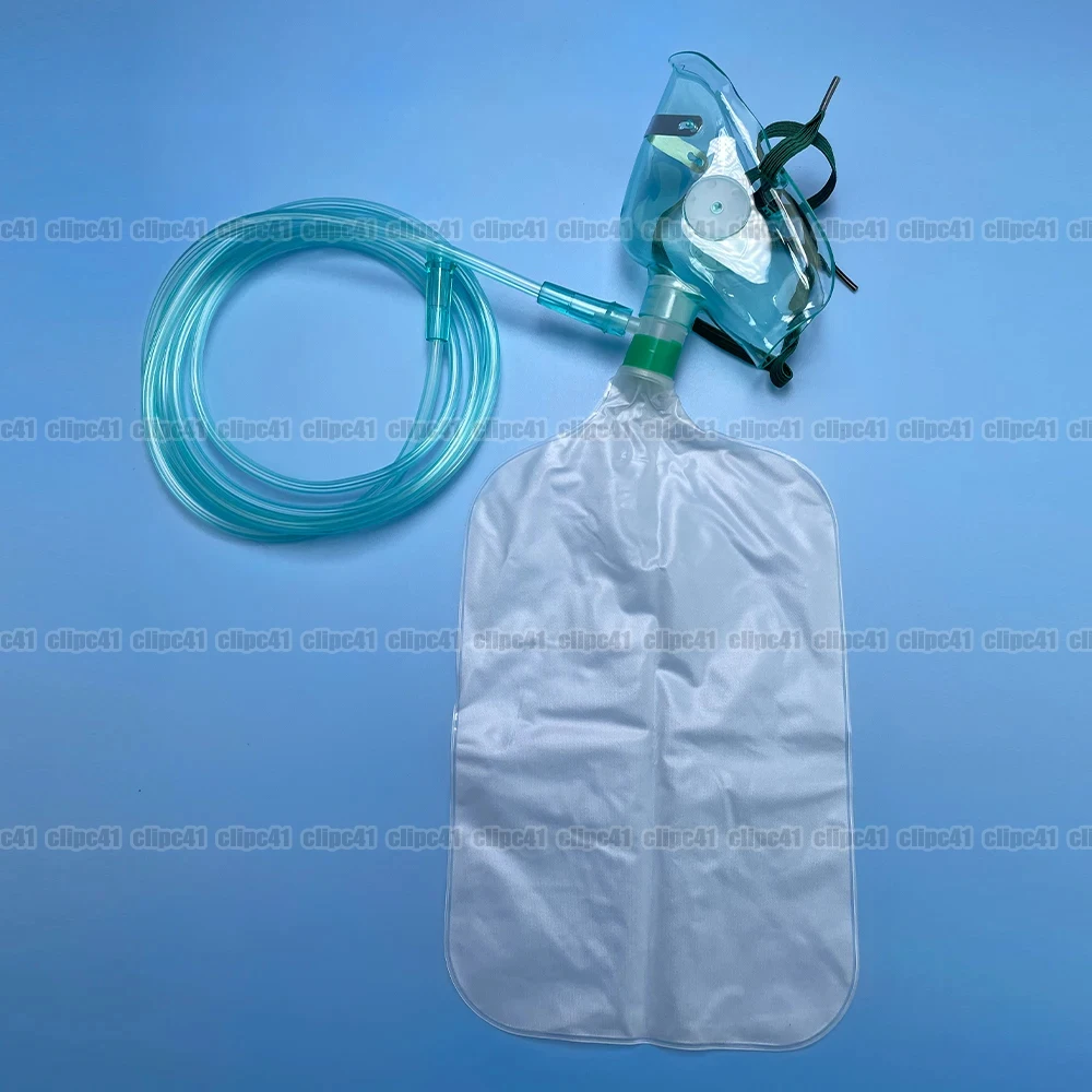 10Pcs Adults High Concentratio - Oxygen Mask Non-Rebreather recension och pris