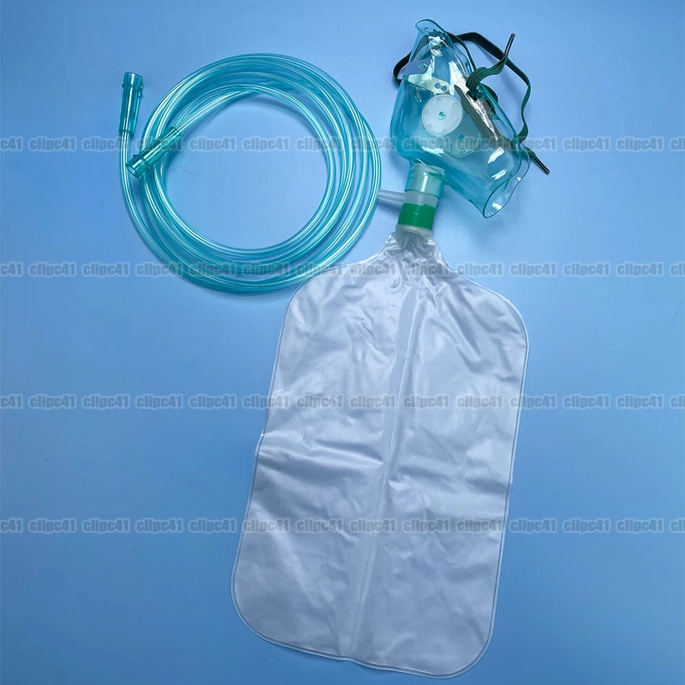 10Pcs Adults High Concentratio - Oxygen Mask Non-Rebreather recension och pris