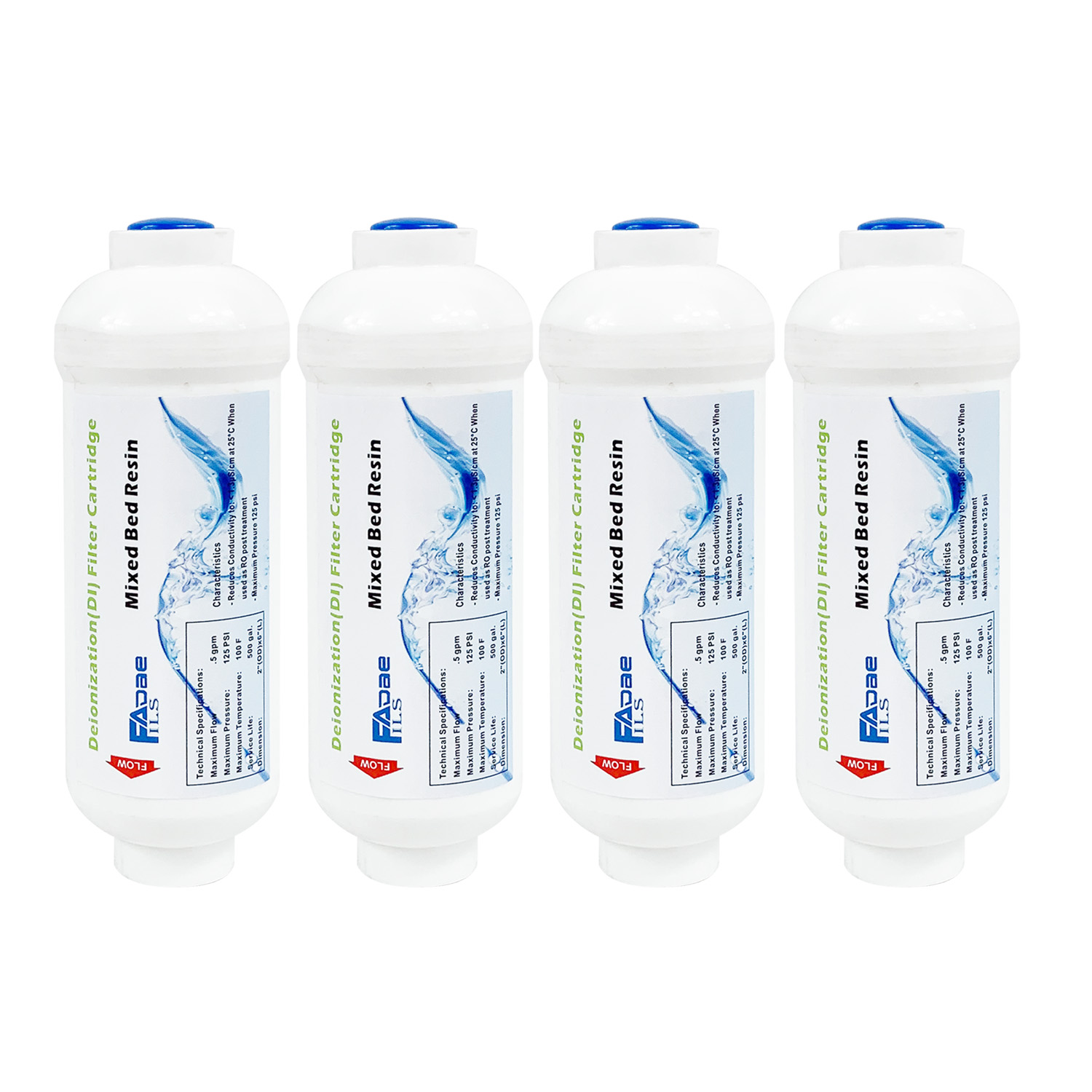 4 Pack Inline DI Mixed Bed Res - X Medical Lab recension och pris