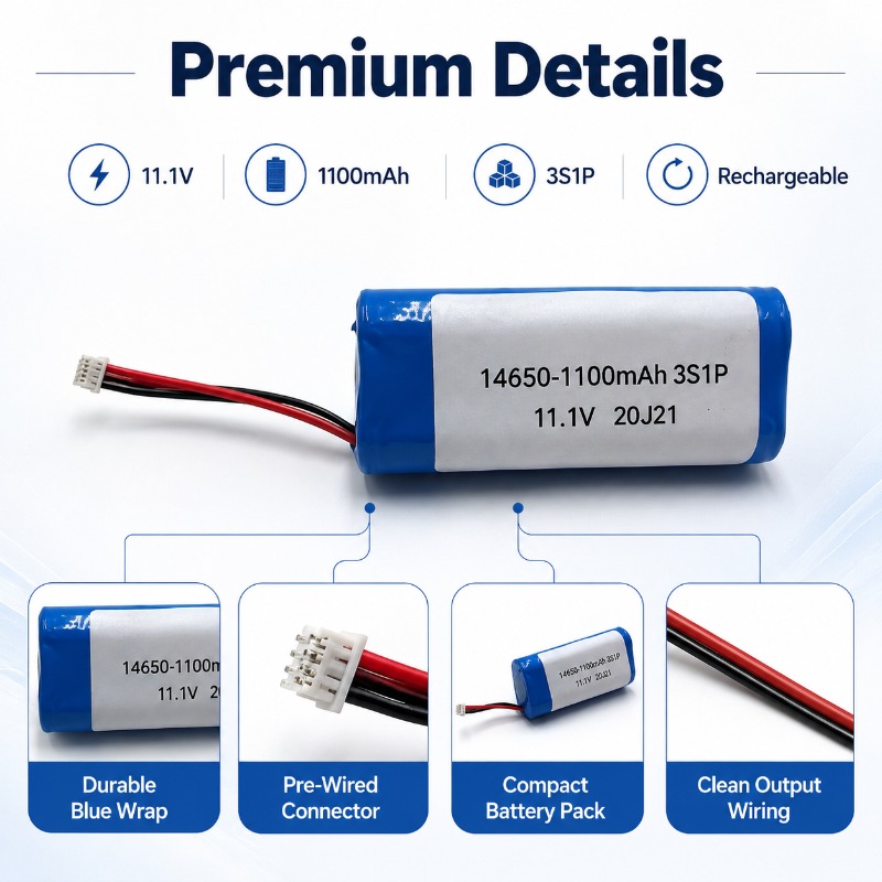 11.1V 14650 Li-ion Battery Pac - Medical Lab Science recension och pris