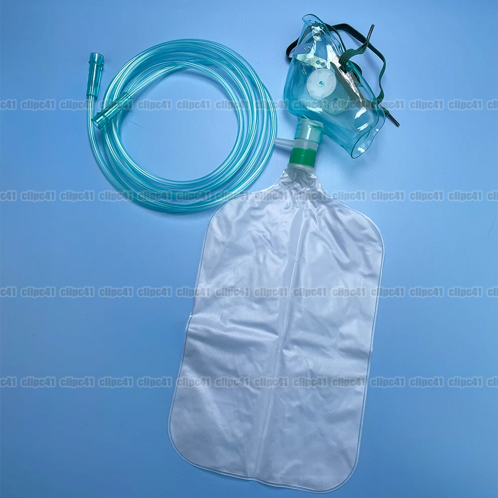 1-10Pcs Adult High Concentrati - Oxygen Mask Non-Rebreather recension och pris